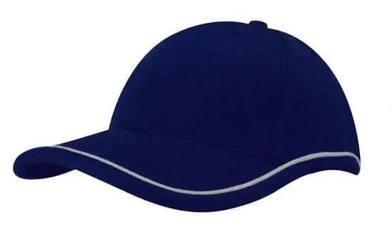 Headwear Bhc W/piping Crown & Peak X12 - 4047 Metro Workwear.